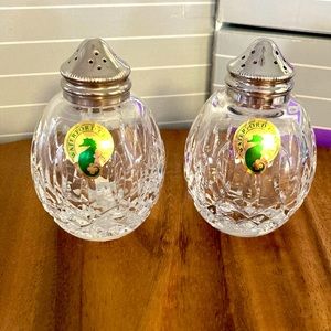 Waterford Lismore Salt and Pepper Shaker Set
